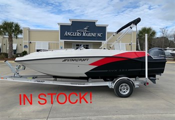 2023 Starcraft SVX 191 Red/Silver/Black Boat